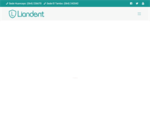 Tablet Screenshot of clinicaliandent.com